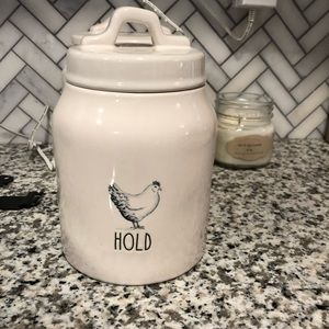 Rae Dunn hold canister